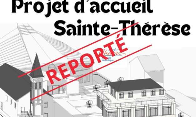 Report du projet d’accueil Sainte-Thérèse (oct. 2025)